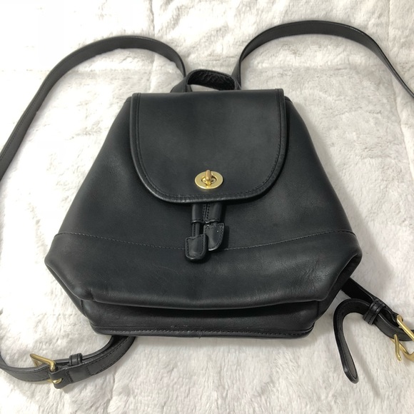 vintage coach mini backpack